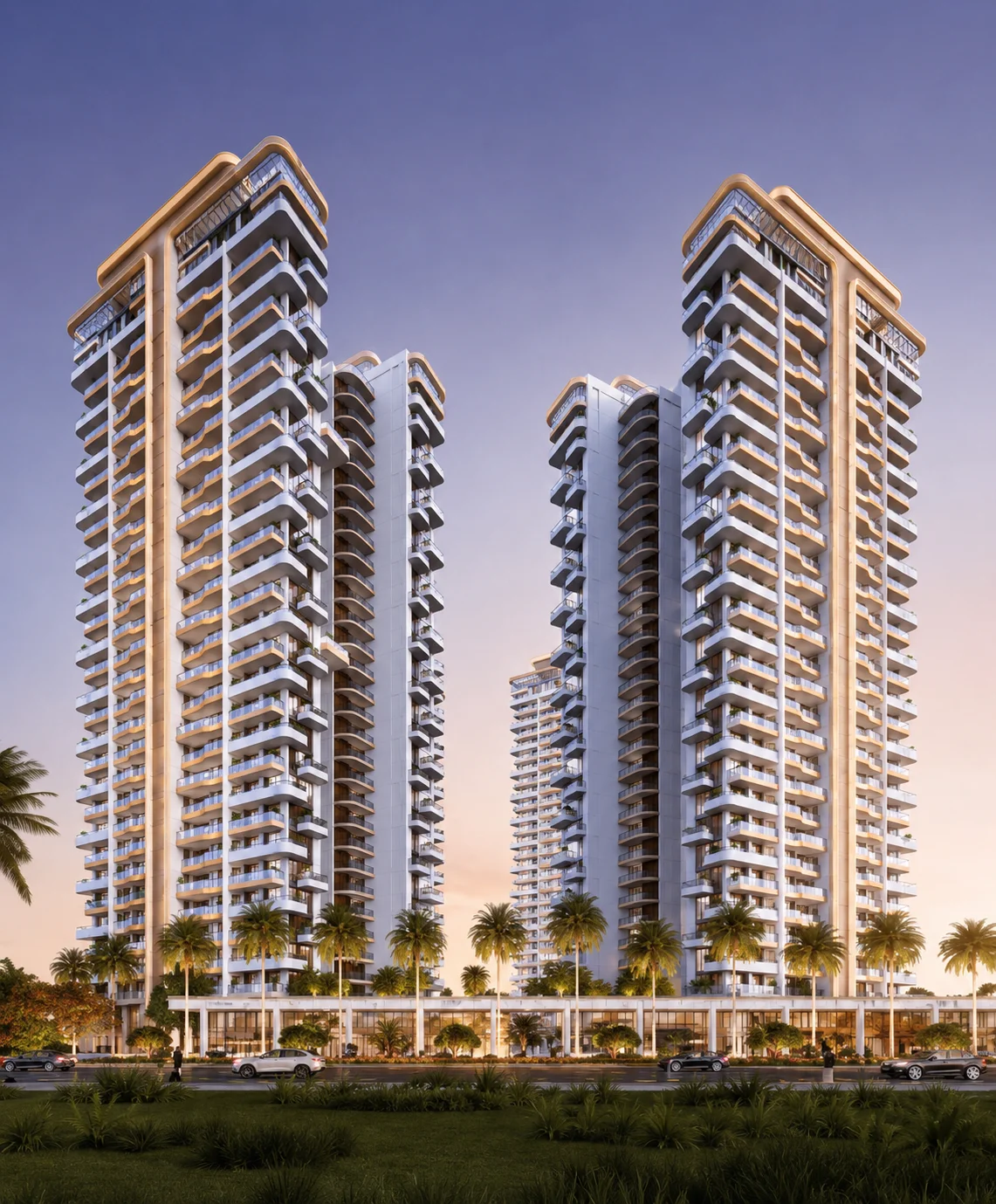 Noble Magnollia high-rise luxury residences in Mohali